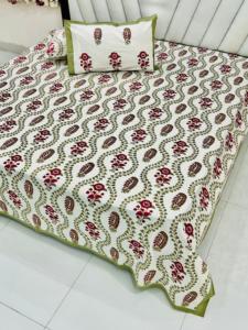 Draps de lit king size de qualité supérieure, 2 taies d'oreiller réversibles, imprimé élégant, tissu doux, prix de gros pour la chambre à coucher - Product Image 6