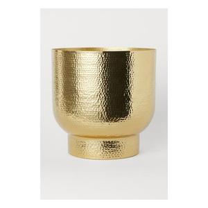 Florero de Aluminio de Diseño Premium, Adorno Metálico Decorativo para Interiores de Casas de Lujo - Product Image 1