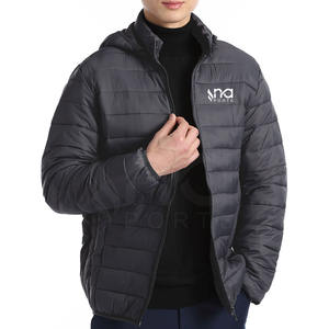 Chaqueta Acolchada de Tejido Liso con Aislamiento Ligero para Caminatas y Viajes al Aire Libre, Chaqueta Acolchada Cómoda - Product Image 2