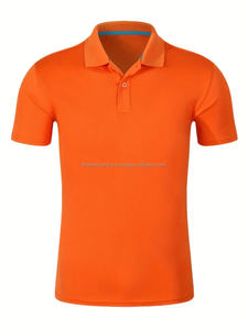 Precio al por mayor camiseta de los hombres baratos logotipo personalizado superventas de secado rápido hombres camiseta polos, polos de los hombres - Product Image 6