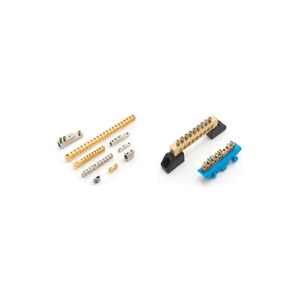Premium Brass Neutral Link Terminal Block High Conductivity Electrical Connector for Panel Boards and Switchgear Use - Product Image 6