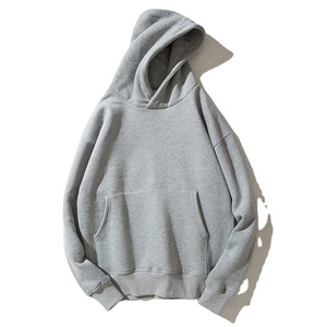 450g solide 100% coton pull à capuche lourd surdimensionné Vintage lavage à l'acide soleil délavé pull à capuche strass sweats à capuche - Product Image 5