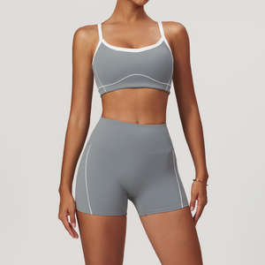 Conjunto de Yoga Deportivo Personalizado de Alta Elasticidad con Cintura en V, Control de Abdomen y Transpirable para Producción a Granel - Product Image 3