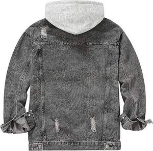 Sudadera con Capucha para Hombre, Estilo Urbano, Informal, de Algodón y Felpa, Cálida para Invierno, Cómoda para Uso Diario - Product Image 3