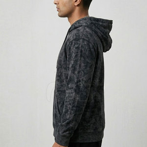 Sweat-shirts délavés à l'acide, tissu léger et respirant avec un design unique, parfaits pour un usage quotidien et un style streetwear décontracté. - Product Image 5