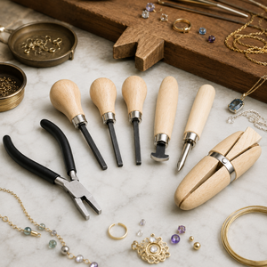 Kit d'outils professionnels pour la sertissage de pierres de bijoux : Rouleau de sertissage, Pince à sertir, Poussoir de griffes – Outils de sertissage de pierres précieuses DIY - Product Image 5