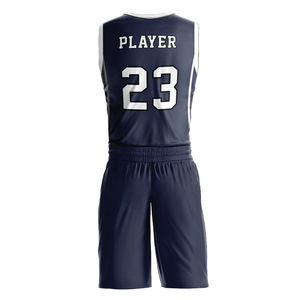 Nouvelle tenue de basketball pour adulte, design 2023, avec faible MOQ, uniforme d'entraînement d'équipe, uniforme de basketball pour hommes, fabrication en usine. - Product Image 5