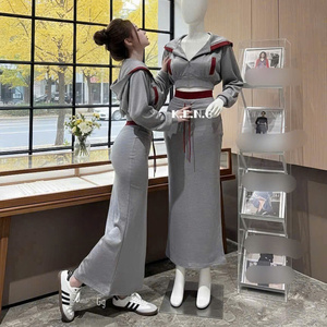 Ensemble deux pièces long pour femme, décontracté, confortable, naturel, tendance, lavable, écologique, emballage personnalisé, Vietnam - Product Image 2