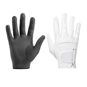 ถุงมือกอล์ฟหนังแท้จาก Golf Fitness Industries สำหรับมือขวา ป้องกันการลื่น พร้อมแถบตีนตุ๊กแก ปิดแบบยูนิเซ็กส์ สำหรับเล่นกีฬา - Product Image 1