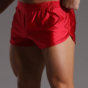 <b>Men's</b> Ice Silk Ultra-Short Shorts <b>Satin</b>-Like Triangular <b>Underwear</b> Loose Fit Elastic Waist Summer Casual Pants - Product Image 1