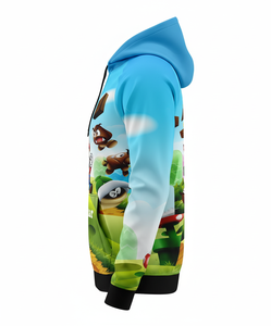 Sweat à capuche de Noël pour homme, qualité supérieure, 100 % coton, respirant, antibactérien, coupe oversize, décontracté, pour l'hiver, uni - Product Image 6