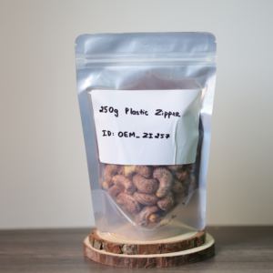 Noix de cajou bio grillées et salées 250g avec fermeture éclair - OEM disponible Offre spéciale Prix usine en gros - Product Image 2