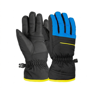 Nouveaux gants de ski imperméables en polyester pour hommes/femmes, à doigts entiers, avec fermeture auto-agrippante, compatibles écran tactile, pour le snowboard hivernal - Product Image 1
