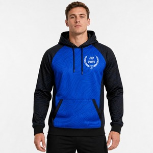 Sweat à capuche personnalisé pour homme, sublimation, streetwear haut de gamme, sweat à capuche pour homme avec impression intégrale vibrante, tissu léger - Product Image 1