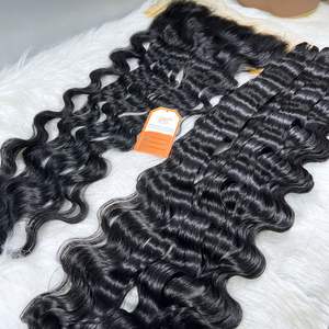 วิกผมดิบ100% แบบเต็มตัวจากเวียดนามผมดิบแบบผสมผมลอนแบบหลวมจากเวียดนาม - Product Image 3