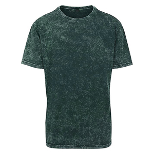 Nouveaux T-shirts délavés à l'acide 100 % coton pour hommes, personnalisables OEM, style hip-hop décontracté, respirants, effet usé, pour l'été - Product Image 5