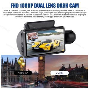 Videocamera per Auto DVR 1080P a Doppia Lente con Sensore G, Registratore Video Anteriore e Posteriore - Product Image 2