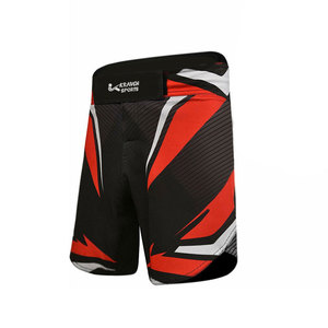 Shorts MMA pour hommes, longueur genou, imprimés, nouvelle collection, légers, en vente - Product Image 1