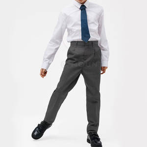 Uniforme Escolar para Niños de Secundaria, Último Diseño, 100% Poliéster, Lavable, Precio Bajo, Tela Suave Informal - Product Image 5