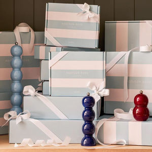 Molinillo de Sal y Pimienta de Madera de Caucho Colorido, Molinillo Manual de Especias Ajustable, Triturador de Condimentos, Herramienta de Cocina Duradera y de Primera Calidad - Product Image 5