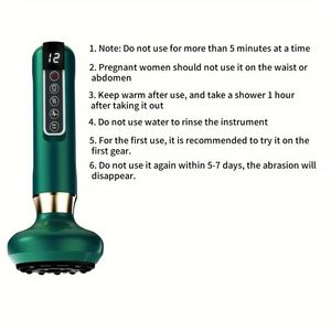 Masajeador Eléctrico Recargable Inalámbrico de Ventosas con 12 Niveles, Regalo Perfecto para Halloween - Suministro de Cuidado Corporal para Gua Sha y Raspado - Product Image 3