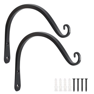 Wrought Iron Double Wall <b>Hook</b> Hanger - Wholesale <b>Garden</b> Dcor | Aqdus Saleem - Product Image 1