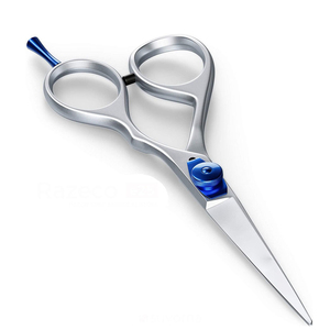 Ciseaux de barbier super affûtés, qualité supérieure, professionnels, fabriqués au Pakistan, outil de beauté, ciseaux de coiffure en acier inoxydable pour cheveux fins. - Product Image 2