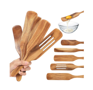 Ensemble de cuillères en bois faites à la main de haute qualité, ustensiles de cuisine, articles artisanaux très demandés, prix abordable - Product Image 4