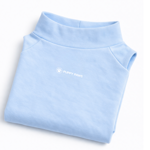 T-shirt pour chien anti-UV bleu léger, protection solaire, vêtement d'été pour animal de compagnie, doux, extensible, respirant et rafraîchissant - Product Image 6