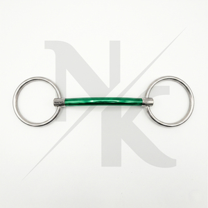 Bocado de Anillas Sueltas de Acero Inoxidable de Alto Rendimiento, Cómodo para Uso Profesional Ecuestre, Nuevo - Product Image 3