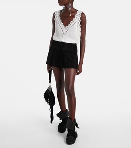 Jupe longue élégante et formelle en cuir véritable noir, respirante, écologique, taille haute, grande taille pour femme - Product Image 5