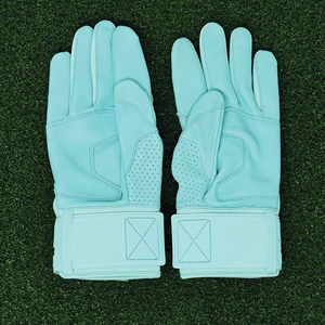 Baseball Batting <b>Gloves</b> Red/White Color <b>Moisture</b> Wicking Lightweight Softball Batting <b>Gloves</b> for Youth and Adults - Product Image 1