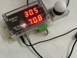 เซ็นเซอร์วัดอุณหภูมิและความชื้นในอุตสาหกรรมพร้อมจอแสดงผล LED - แบบติดตั้งบนพื้นผิว Modbus RTU |   AT-THMS 3.1 - มีจำหน่ายแบบ OEM - Product Image 5