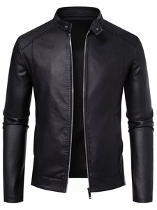 Classic Leather <b>Jackets</b> For Unisex Use With Custom Logo Design - Product Image 6