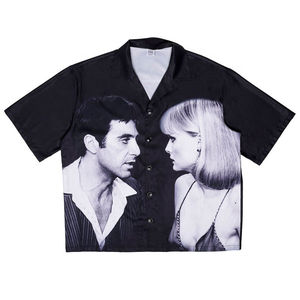 Camisetas Personalizadas de Cuello Redondo Extra Grandes para Hombre, Manga Corta, Estilo Casual Urbano, 100% Algodón Tejido, Fabricante de Ropa de Marca Privada OEM - Product Image 1