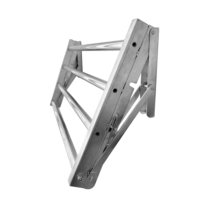 Étagère murale pliable en acier inoxydable