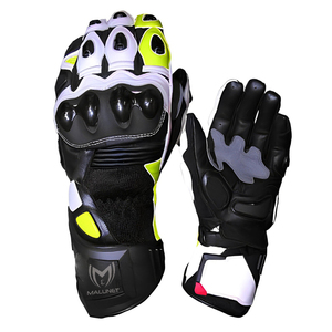 Guantes de Motocicleta de Cuero Vacuno de Primera Calidad para Hombre, de Dedo Completo, a Bajo Precio y Alta Calidad - Product Image 1