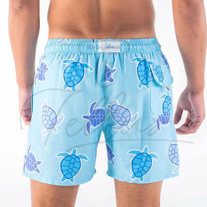 Shorts de plage pour femmes, shorts de plage à séchage rapide, shorts de fitness de plage avec poches - Product Image 3