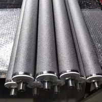 Tube en maille plissée sinterisée en acier inoxydable 316L pour filtration d'huile de boîte de vitesses d'éolienne