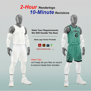 Conjunto de Uniforme de Baloncesto Personalizado de Alta Calidad, 100% Poliéster, Secado Rápido, Jersey sin Mangas con Cuello en V, Pantalones con Impresión por Transferencia de Calor para Adultos - Product Image 3