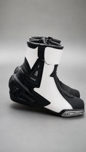 Botas de Motociclismo de Cuero, Botas de Motocross Transpirables e Impermeables con Cierre de Velcro, Logotipo Personalizado, Unisex, para Adultos, para Todo el Invierno y el Verano - Product Image 3