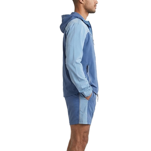 Conjunto deportivo corto informal para hombre, ligero, de secado rápido, para verano, gimnasio, entrenamiento, correr, conjunto de dos piezas. - Product Image 6