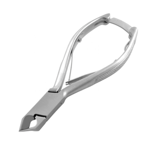 KOUNAIN Cortador de uñas de media luna de acero inoxidable resistente de alta calidad con mango de bloqueo para uñas duras de los pies y uñas de los dedos - Product Image 3