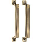 Poignée de porte et de fenêtre en laiton antique pour la maison et la cuisine, poignée décorative durable - Product Image 3
