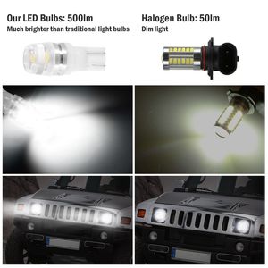 Paquete de 20 Bombillas LED T10 2323SMD para Auto, 6500K, Blancas, para Techo, Mapa, Puerta, Maletero, Señalización, Matrícula - Product Image 3