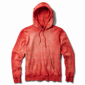 Sudadera con Capucha de Invierno para Hombre de Alta Calidad, Lavado Ácido con Efecto Desgastado, 100% Algodón Felpa, Servicio OEM Personalizable, Venta al Por Mayor Elegante - Product Image 1