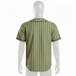 Wholesale 100% Polyester Baseball Jersey Softball Shirt Custom Sublimation Print Breathable High Quality Baseball Uniform - Product Image 2