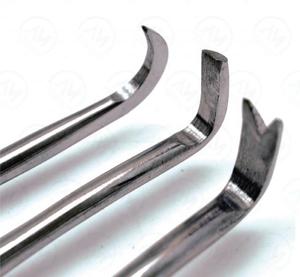 Extracteur de couronne manuel Morrel, instrument dentaire argenté, instruments pour ponts osseux, instruments chirurgicaux dentaires CE Classe I, garantie 1 an - Product Image 5