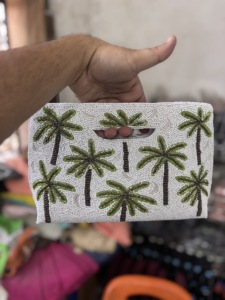 Indian Modern Bohemian Summer Embroidery Designer Handmade <b>Beaded</b> Messenger Bags Light Weight Large Capacity Women Evening Bags - Product Image 4