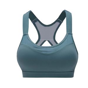 เสื้อกล้ามเล่นกีฬาคอสูงมีรูพิมพ์ลายดิจิตอลโลโก้สปอร์ตบราเล่นฟิตเนสเสื้อกล้ามเล่นกีฬายอดนิยมสำหรับผู้หญิง - Product Image 6